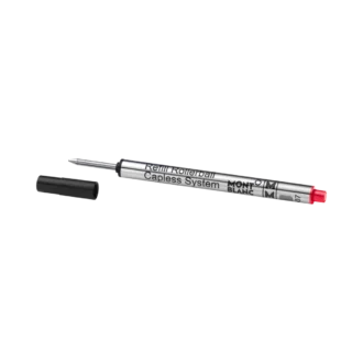 1 Rollerball Capless Refill, Modena Red – Medium
