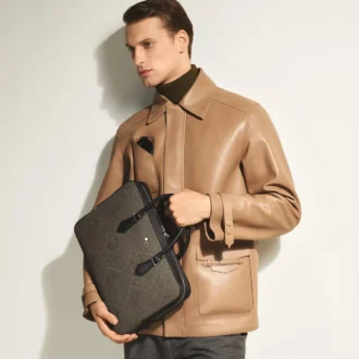 4810 jacquard tunn dokumentväska