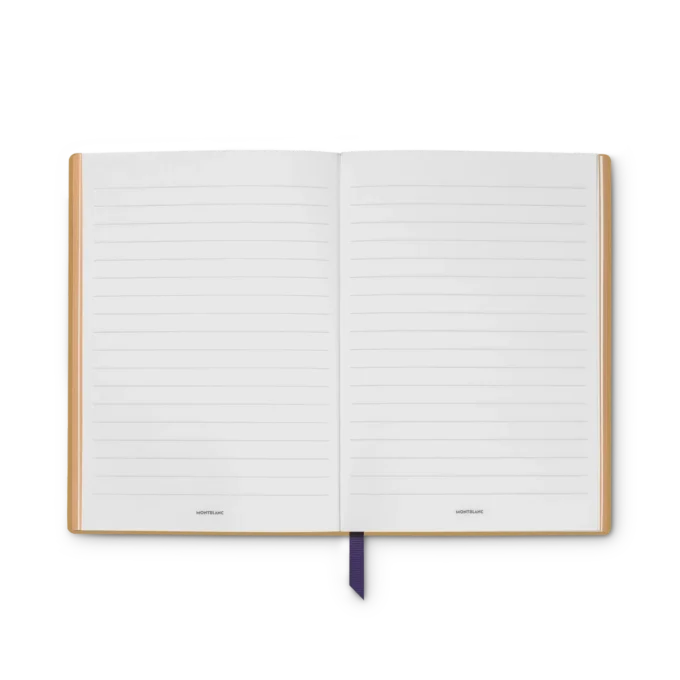 Anteckningsbok #146 small, Masters of Art Homage to Gustav Klimt, guldfärgad – linjerad