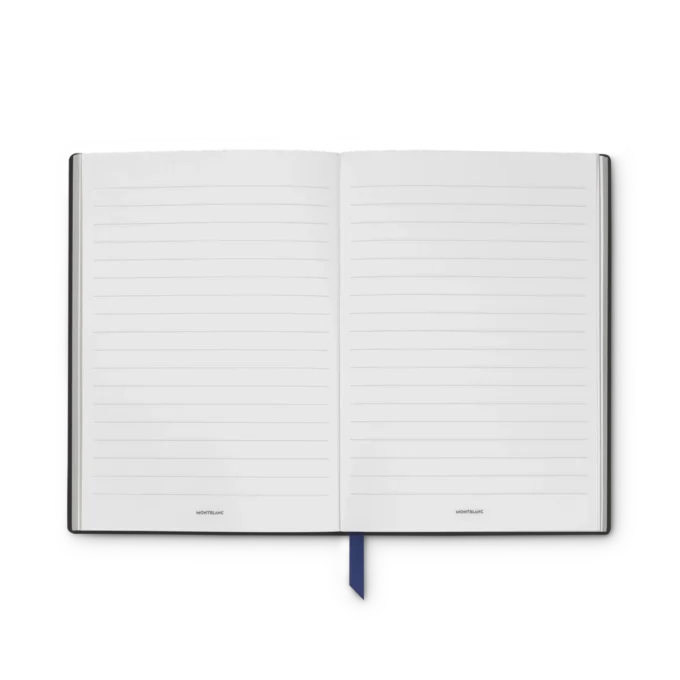 Anteckningsbok #163 medium, Meisterstück The Origin Collection, blå – linjerad