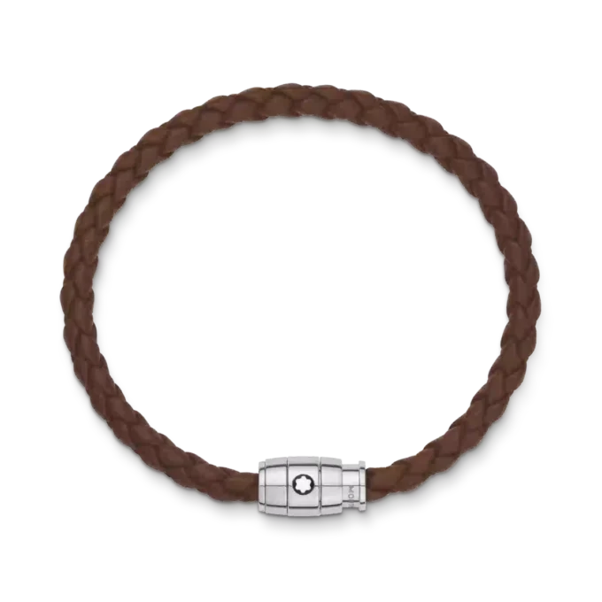 Armband Large, mjukt läder, Fauve Brown
