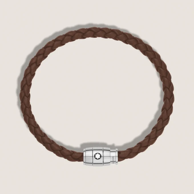 Armband Small, mjukt läder, Fauve Brown