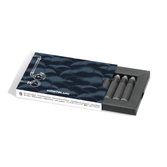 Bläckpatroner, Meisterstück Around the World in 80 Days, blå – 8-pack