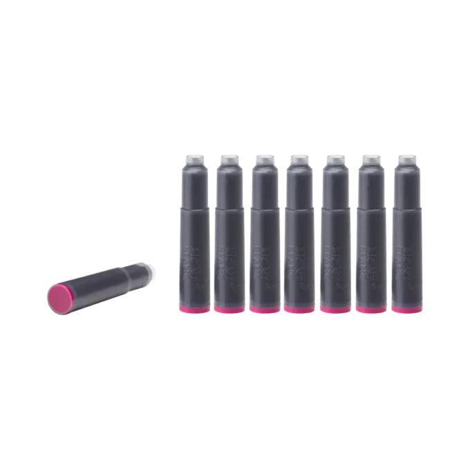 Bläckpatroner, vinröd – 8-pack