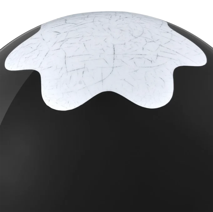 Brevpress med Montblanc-emblem