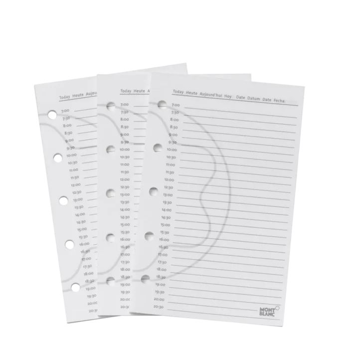 Dagliga planeringssidor Pocket