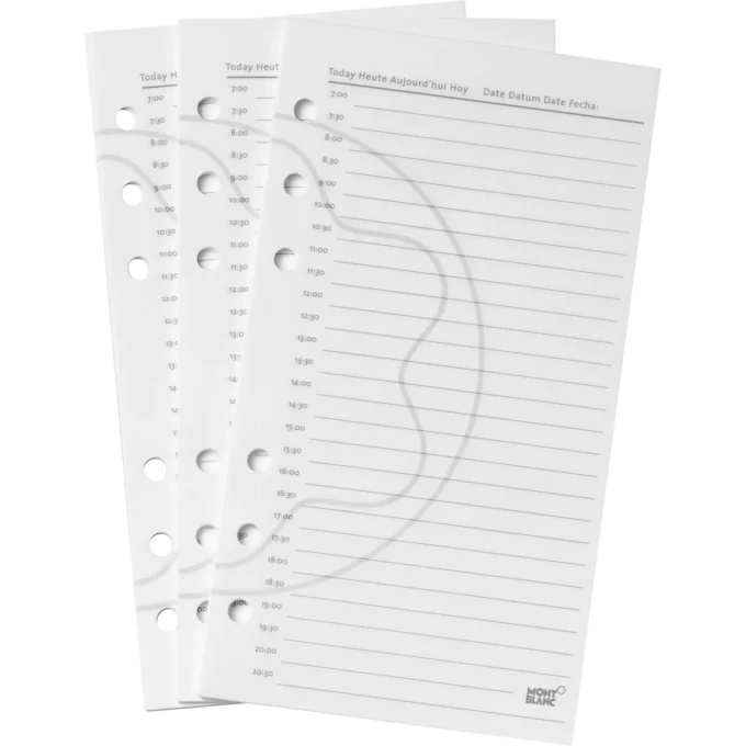 Dagliga plansidor Medium