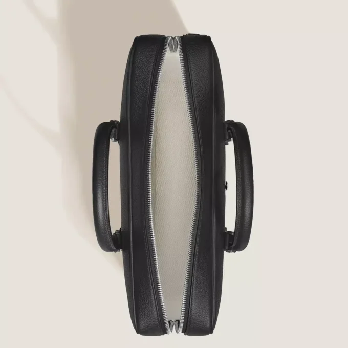 Dokumentmapp i läder