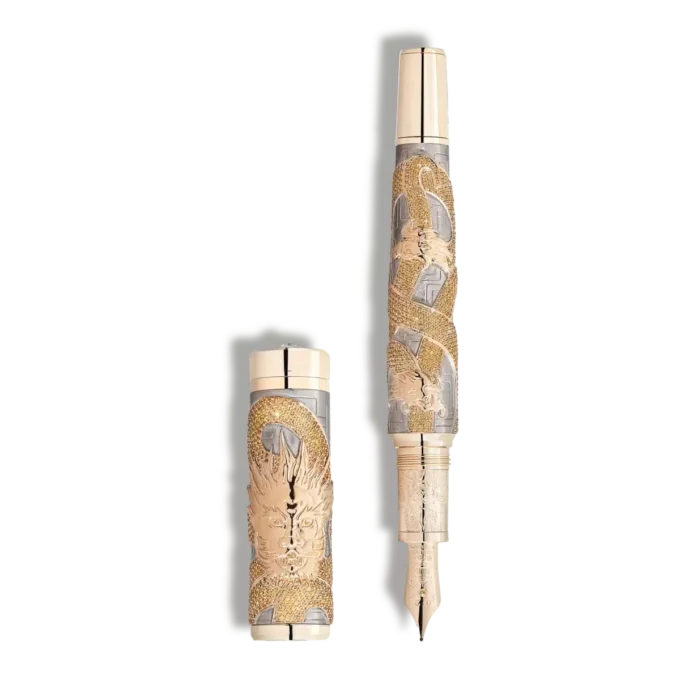 En resa bland drakar The Coiling Dragon Limited Edition 8 Fountain Pen