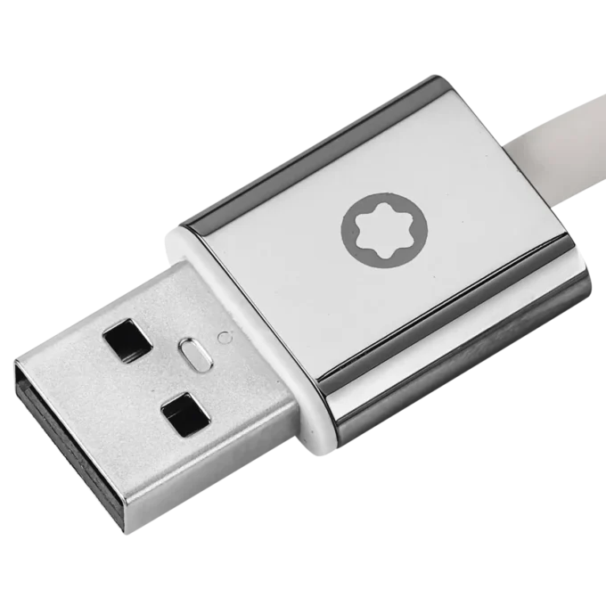 Grå kabelsats för Montblanc MB 01-hörlurar