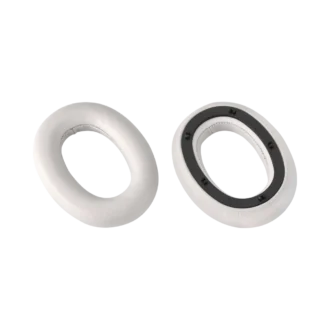 Gråa öronkuddar för Montblanc MB 01-hörlurar