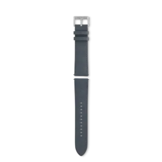 Grått Montblanc Extreme 3.0-armband i kalvskinn med spänne