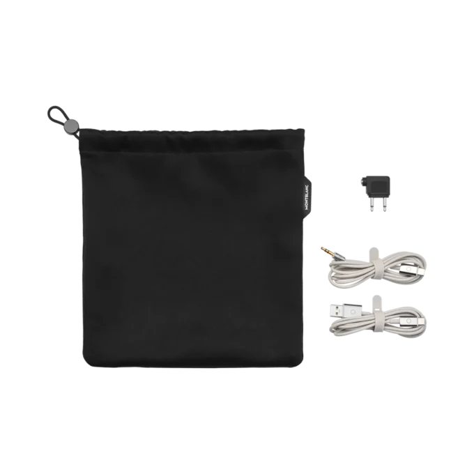 Grått reseset för Montblanc MB 01-hörlurar