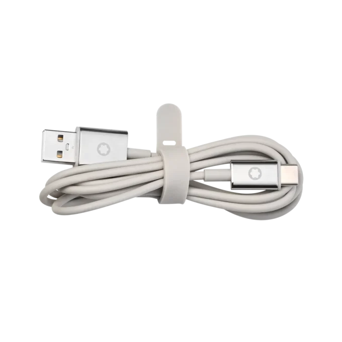 Grått reseset för Montblanc MB 01-hörlurar