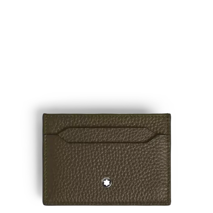 Kortficka i kornat läder 5cc