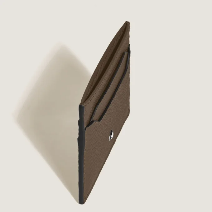 Kortficka i kornat läder 5cc