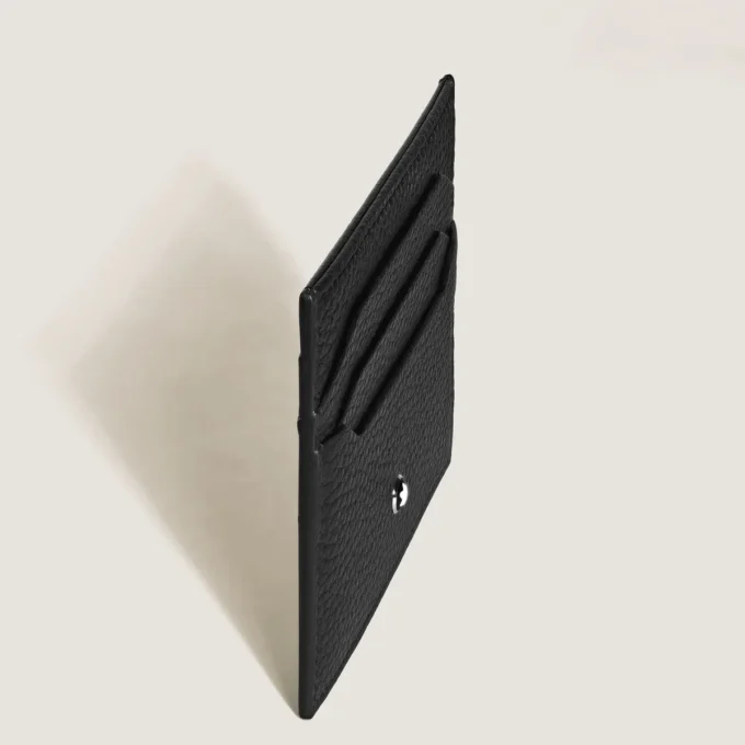 Kortficka i läder 6cc