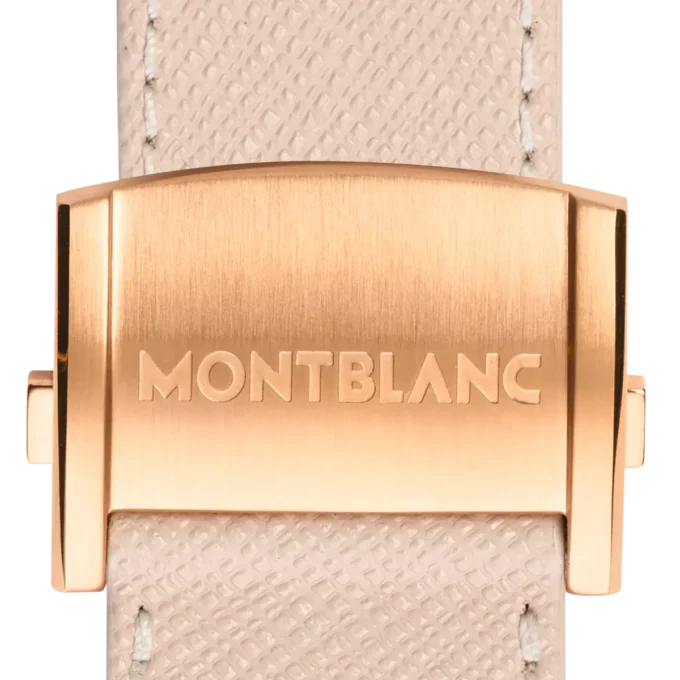 Krämfärgad läderrem