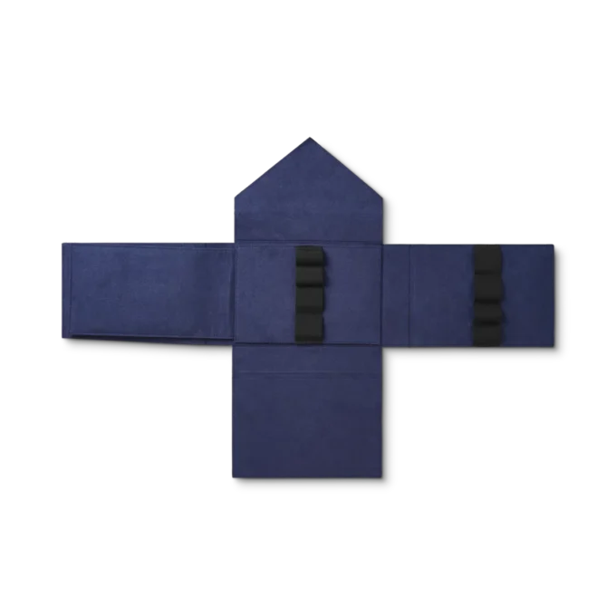 Läderbox för 8 skrivinstrument