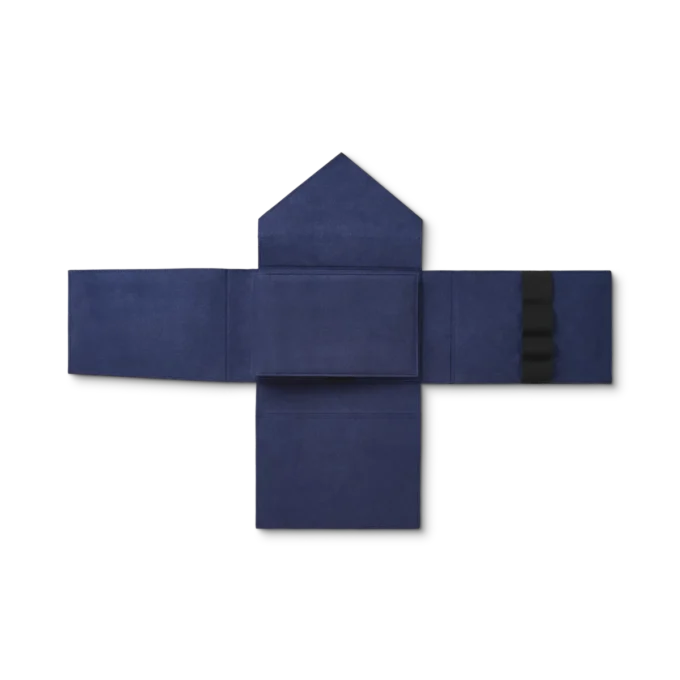 Läderbox för 8 skrivinstrument