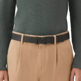 M-spänne Extreme 3.0 svart/slät svart 35 mm vändbart läderbälte