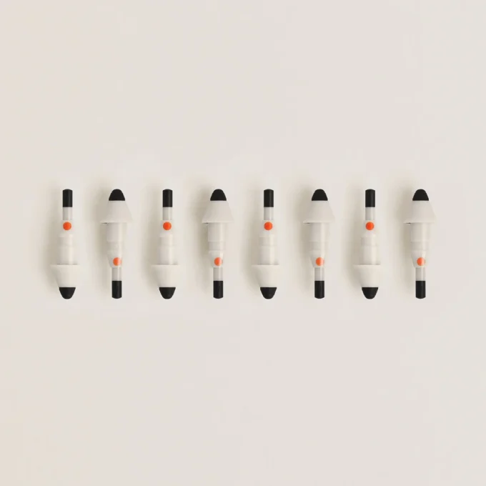 Matta ersättningsspetsar för Montblanc Digital Pen i färgen Ivory