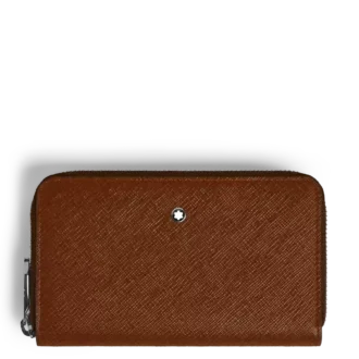 Medelstor plånbok Sartorial 12cc med dragkedja