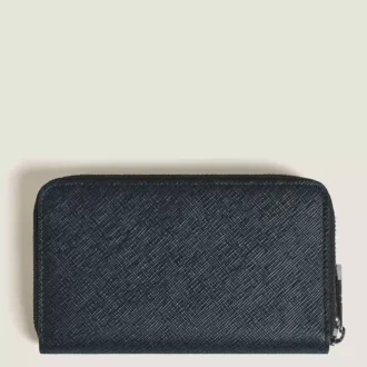 Medelstor plånbok Sartorial 12cc med dragkedja