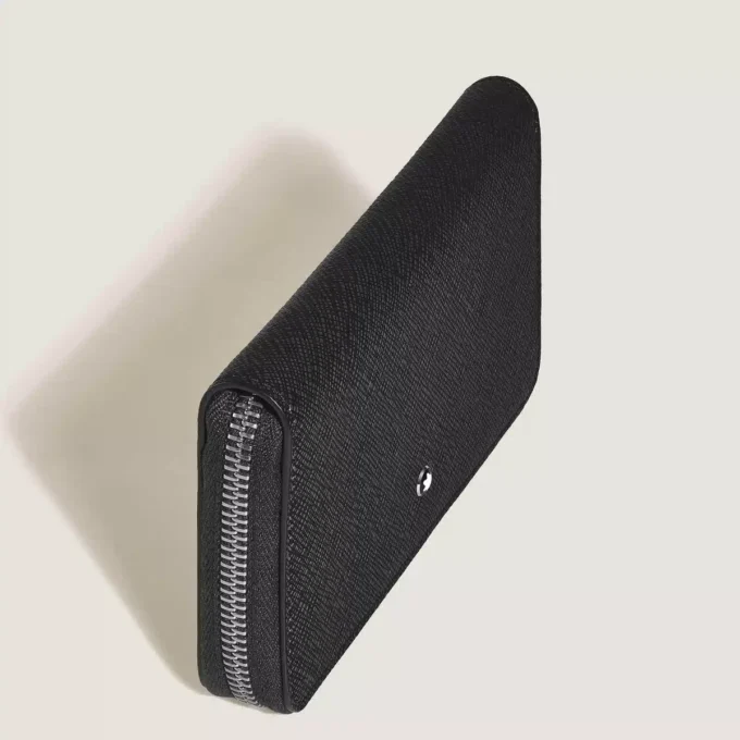 Medelstor plånbok Sartorial 12cc med dragkedja