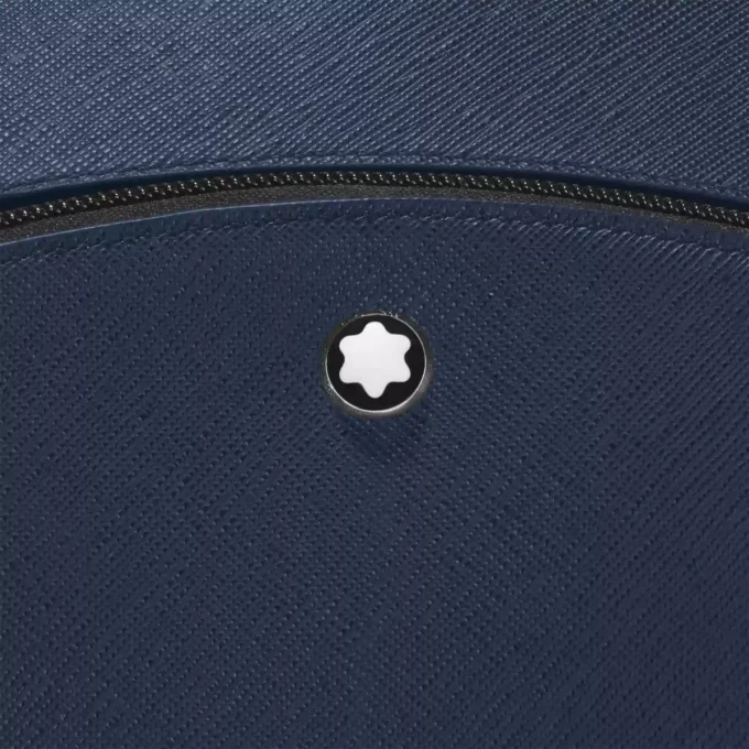 Medelstor ryggsäck i sartorial-läder med 3 fack