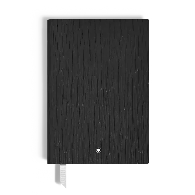 Medium anteckningsbok i Corteccia-läder, linjerade sidor