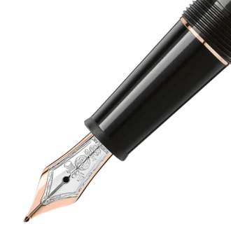 Meisterstück Classique-reservoarpenna med roséguldbeläggning (F)