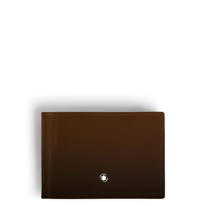 Meisterstück plånbok 6cc med sedelklämma