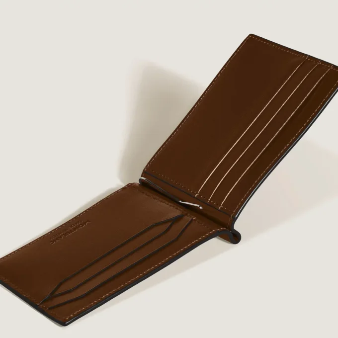 Meisterstück plånbok 6cc med sedelklämma