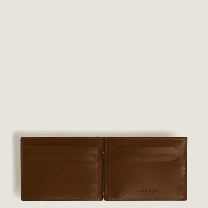 Meisterstück plånbok 6cc med sedelklämma