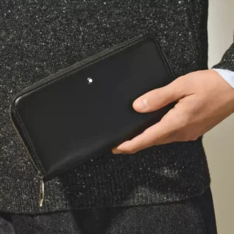 Mjuk plånbok 12cc med dragkedja