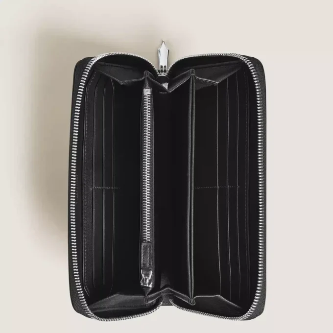 Mjuk plånbok 12cc med dragkedja