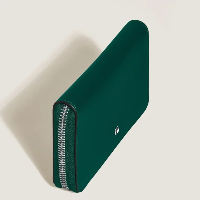 Mjuk plånbok 12cc zip medium