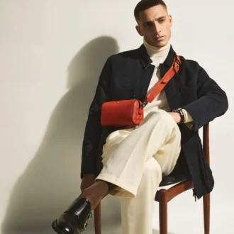 Montblanc 142-väska mini med M LOCK 4810-spänne