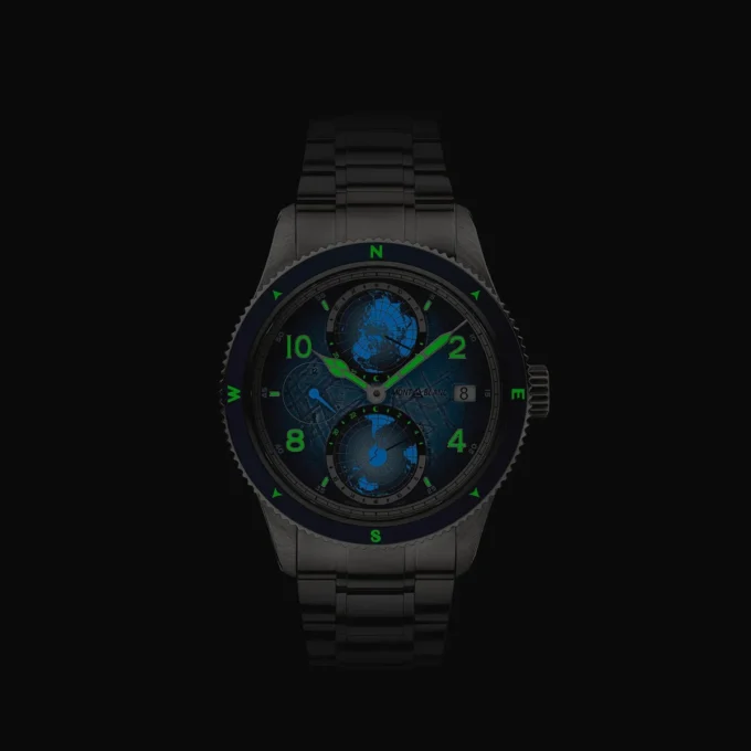 Montblanc 1858 Geosphere 0 Oxygen South Pole Exploration Limited Edition – 1990 exemplar