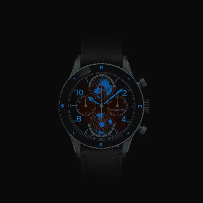 Montblanc 1858 Geosphere Chronograph 0 Oxygen Limited Edition – 290 exemplar