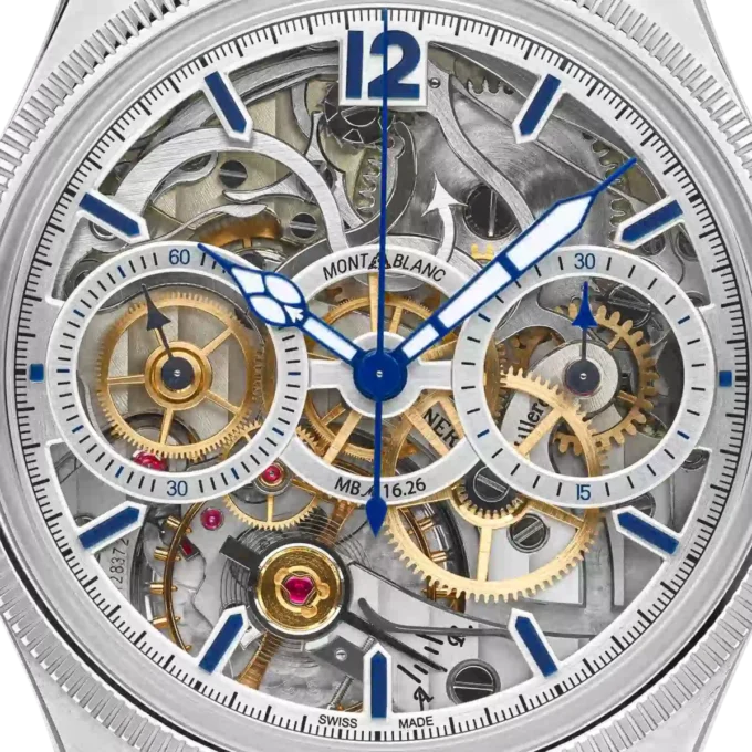 Montblanc 1858 The Unveiled Secret Minerva Monopusher Chronograph Limited Edition – 58 exemplar Montblanc 1858 The Unveiled Secret Minerva Monopusher Chronograph Limited Edition – 58 exemplar