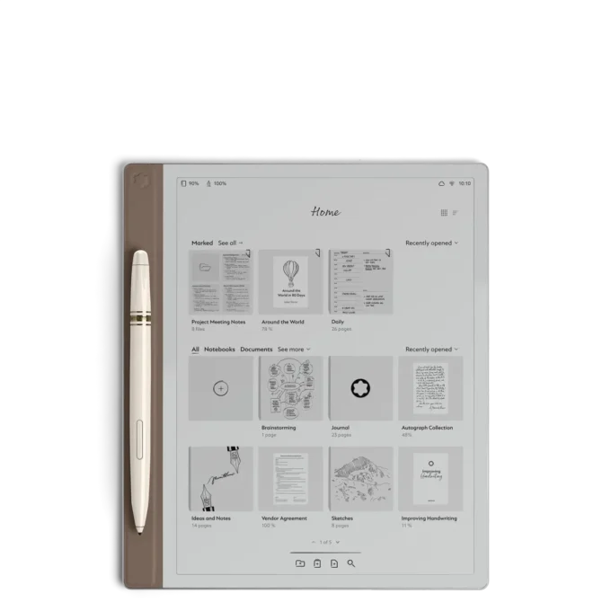 Montblanc Digital Paper Elixir Gold-färg