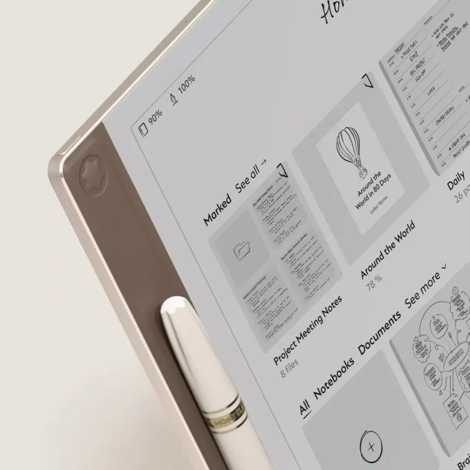 Montblanc Digital Paper Elixir Gold-färg