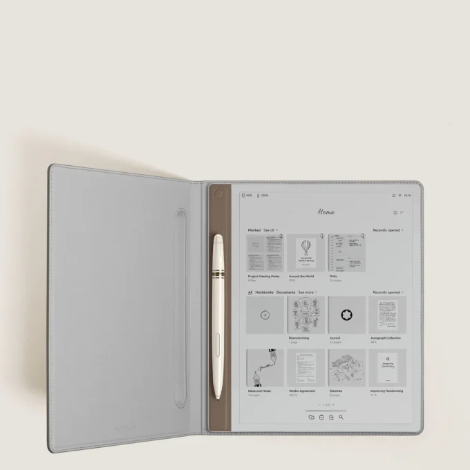 Montblanc Digital Paper Elixir Gold-färg