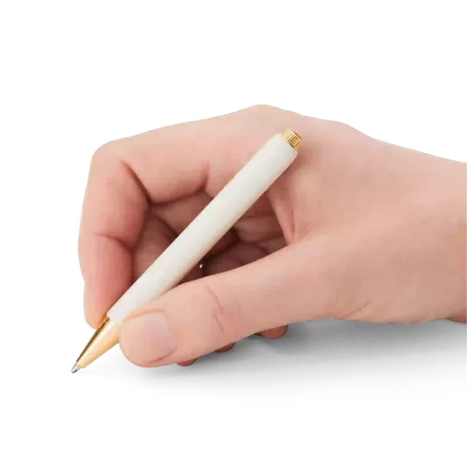 Montblanc Heritage Rouge et Noir ”Baby” Special Edition elfenbensfärgad kulspetspenna