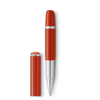 Montblanc Heritage Rouge et Noir ”Baby” Special Edition korallfärgad rollerball