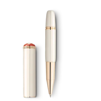 Montblanc Heritage Rouge et Noir ”Baby” Special Edition Rollerball i elfenbensfärg