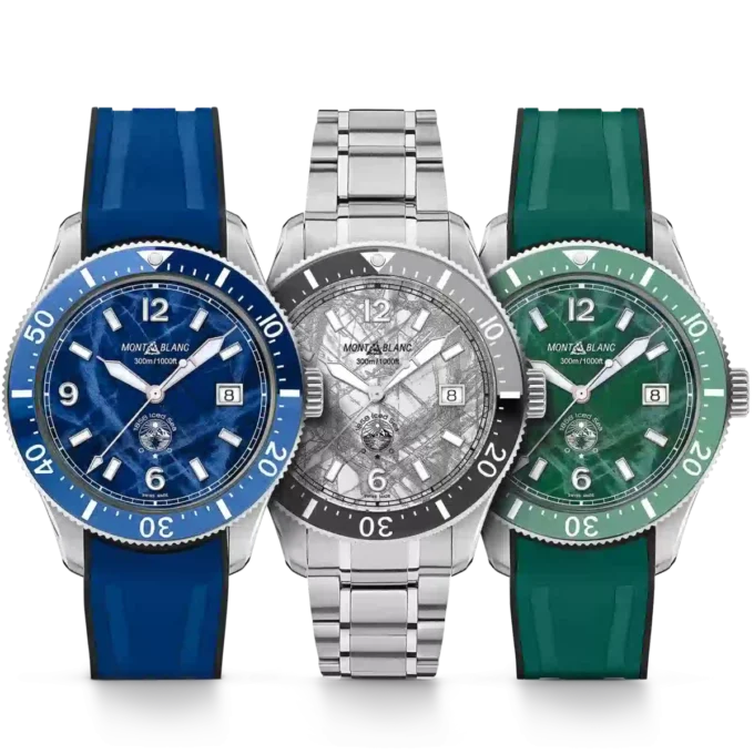 Montblanc Iced Sea Automatic Date Coffret Limited Edition – 191 exemplar