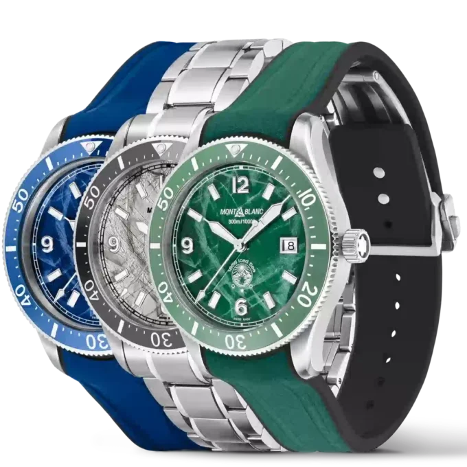 Montblanc Iced Sea Automatic Date Coffret Limited Edition – 191 exemplar